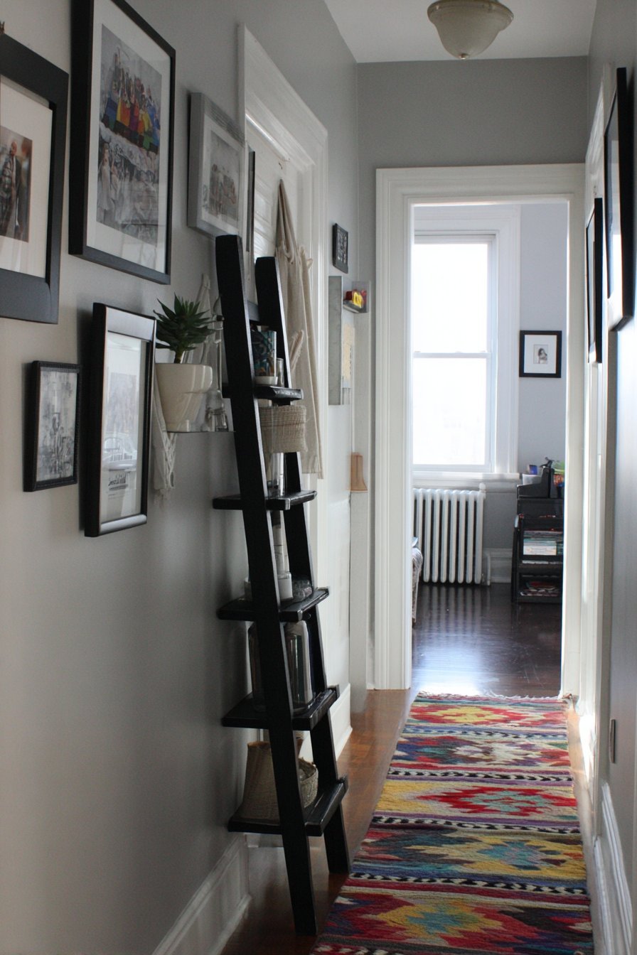 Creative Ladder Photo Display