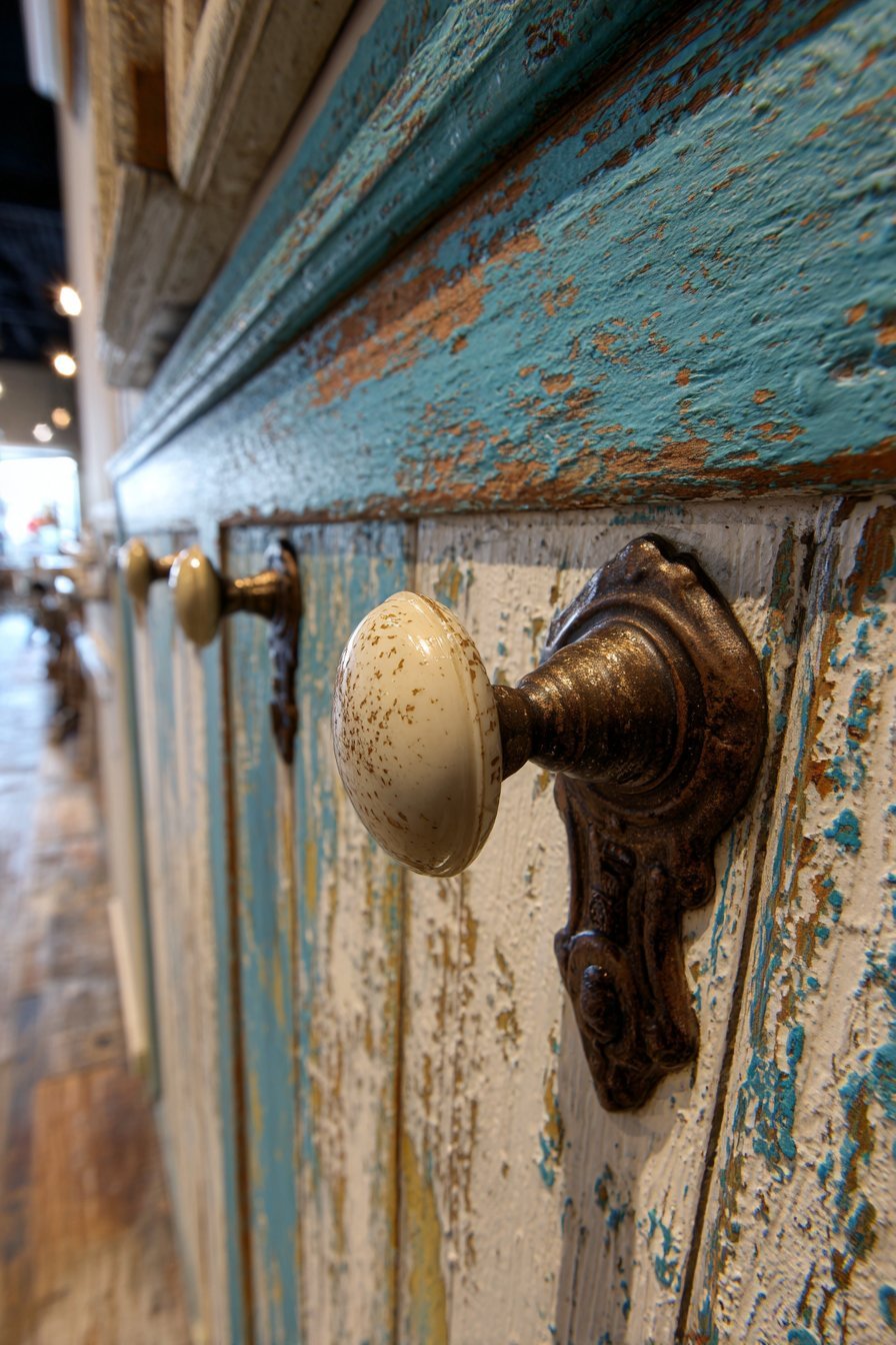 Reclaimed Door Wainscoting Installation