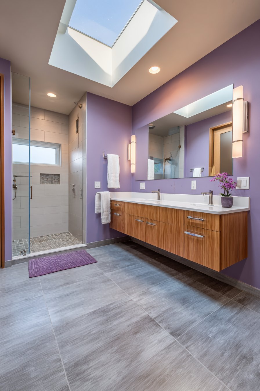 Fresh Lavender Contemporary Surprise