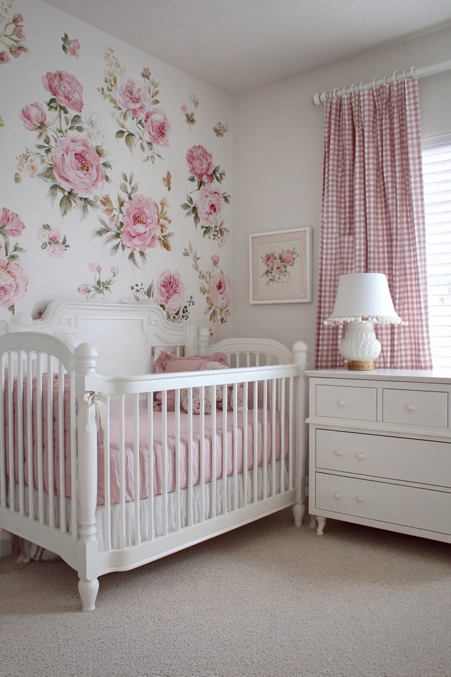 Watercolor Floral Decal Design