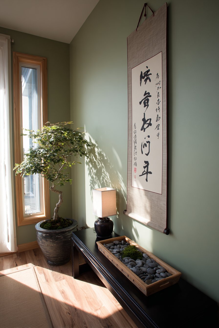 Asian-Inspired Zen Serenity