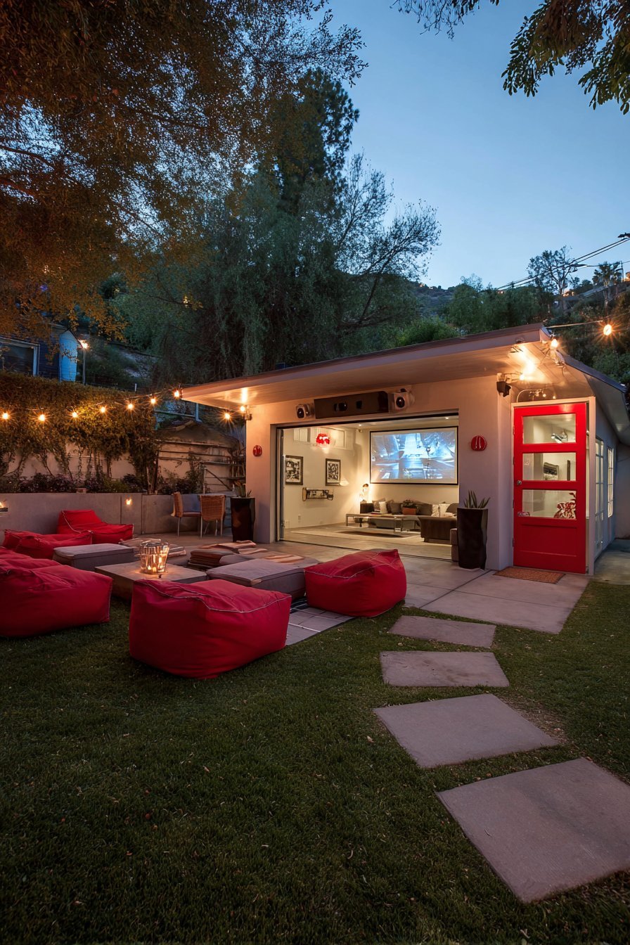 Outdoor Movie Theater for Entertainment