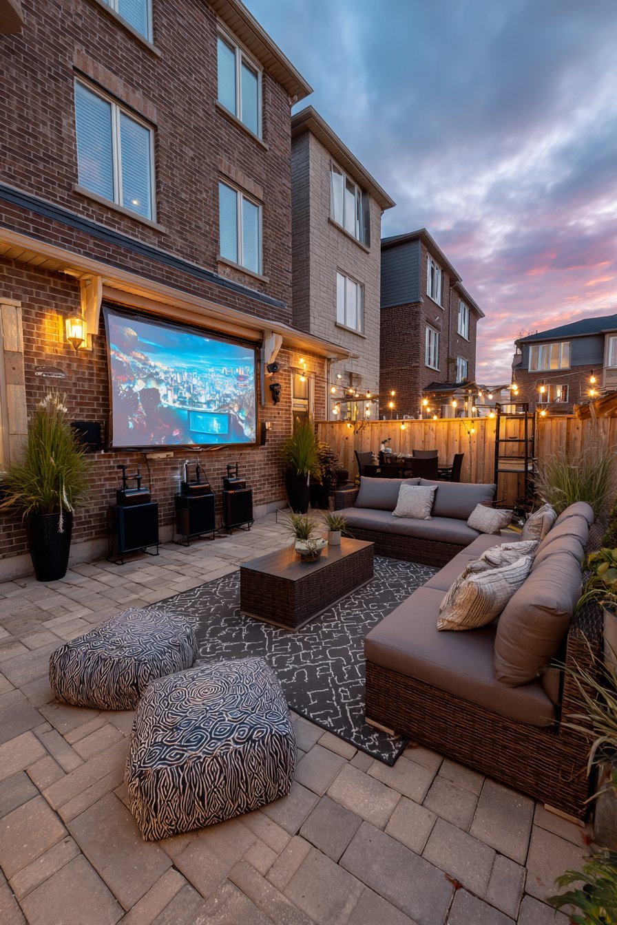 Outdoor Movie Theater for Entertainment