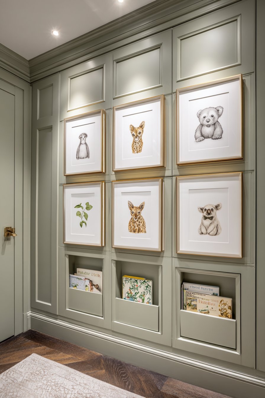 Gallery Wall Lighting Art Installation