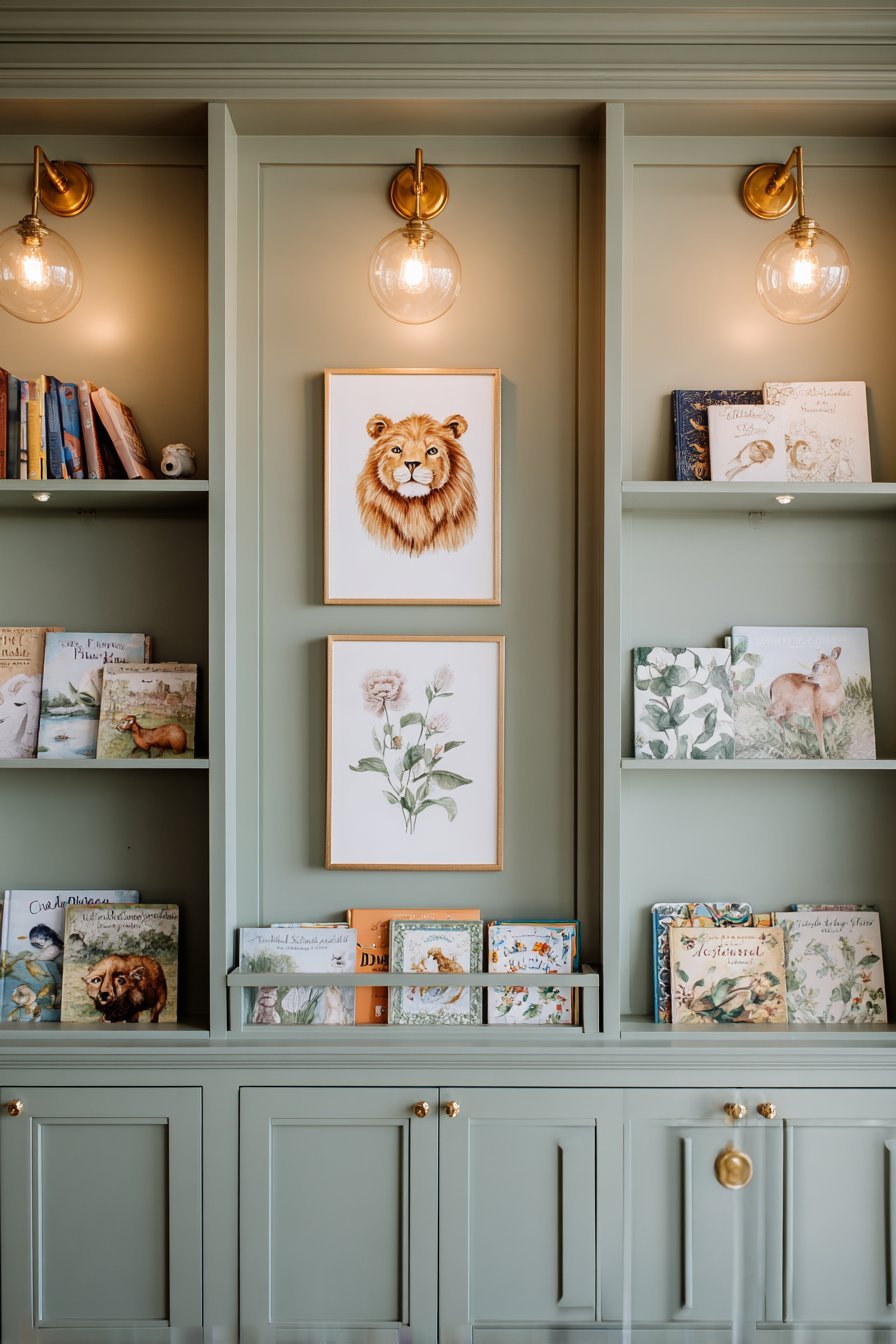 Gallery Wall Lighting Art Installation