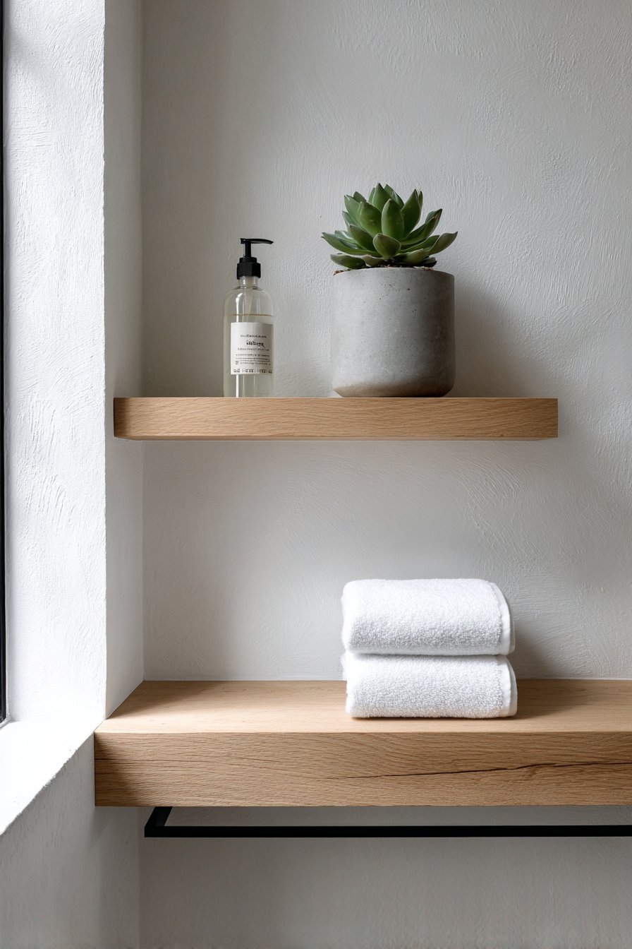 Matte Black Horizontal Towel Bar