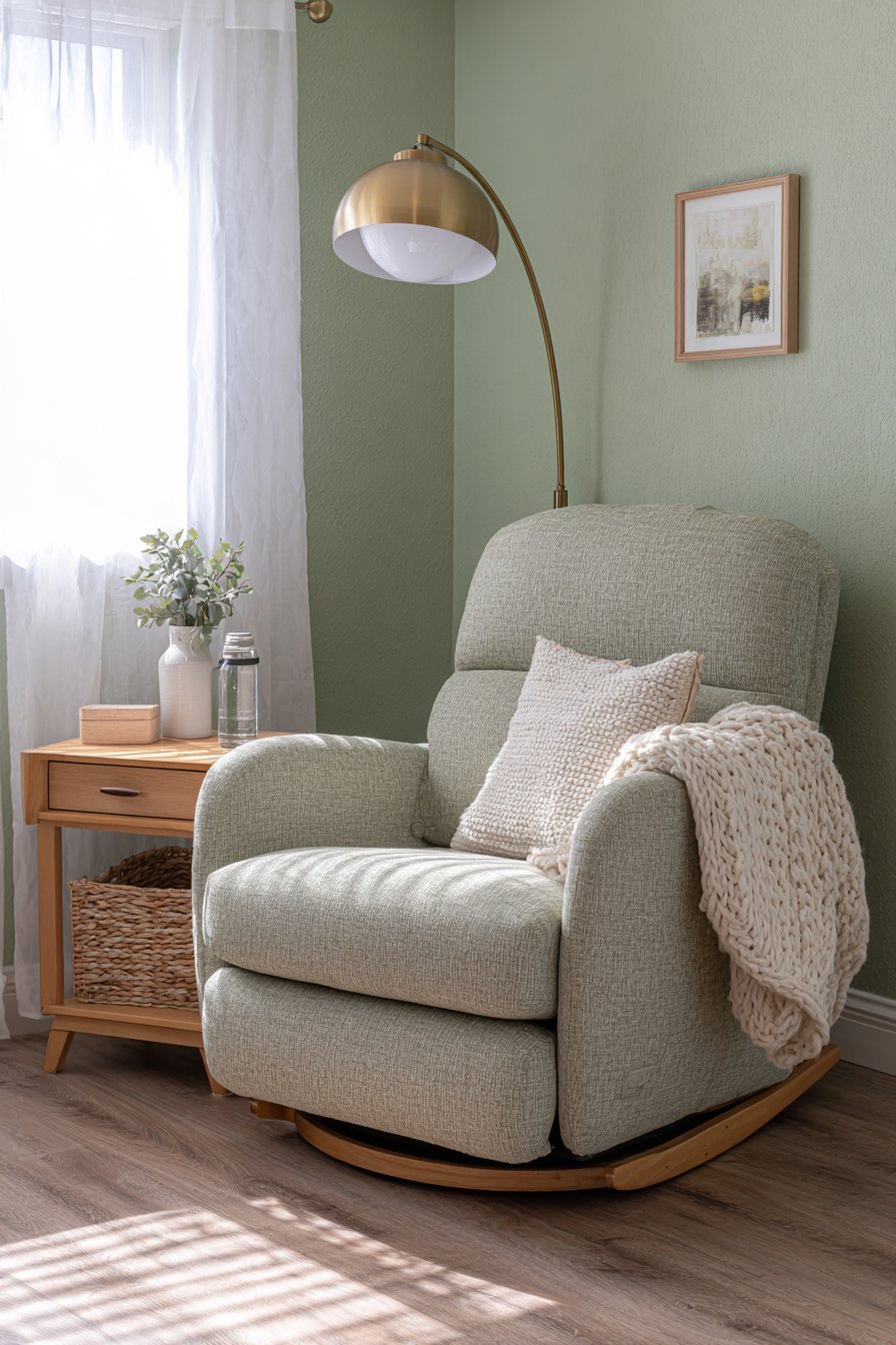 Comfortable Nursing Station Setup