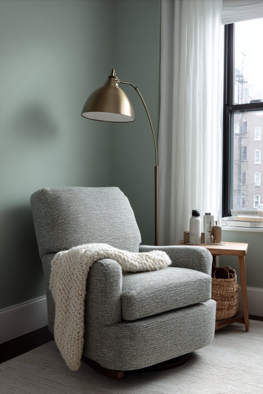 Comfortable Nursing Station Setup