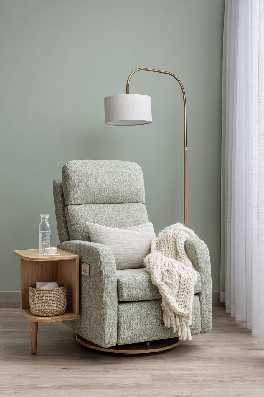 Comfortable Nursing Station Setup