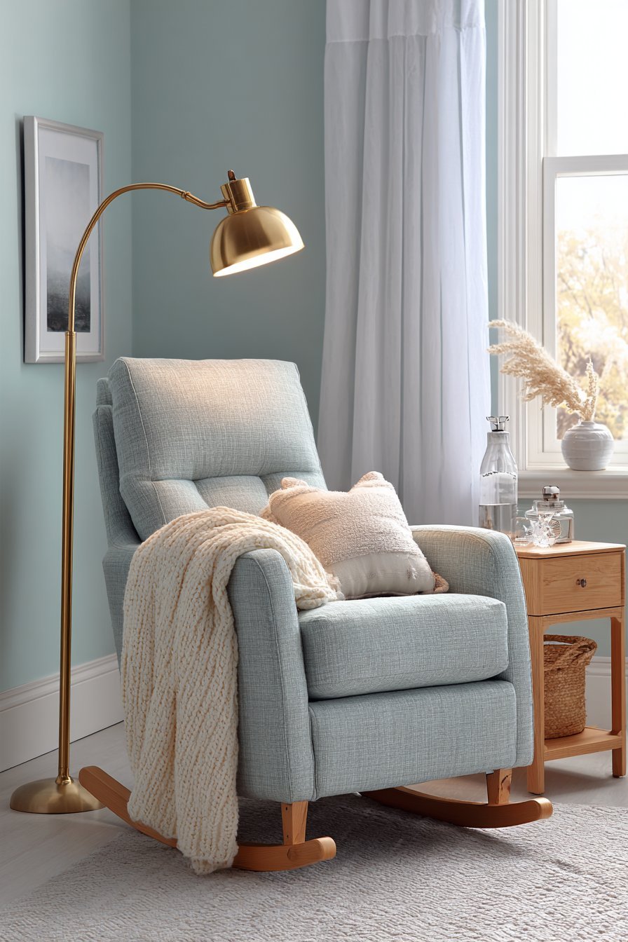 Comfortable Nursing Station Setup