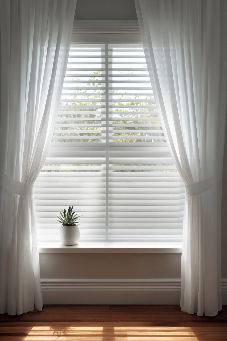 Simple Window Treatment Light Control