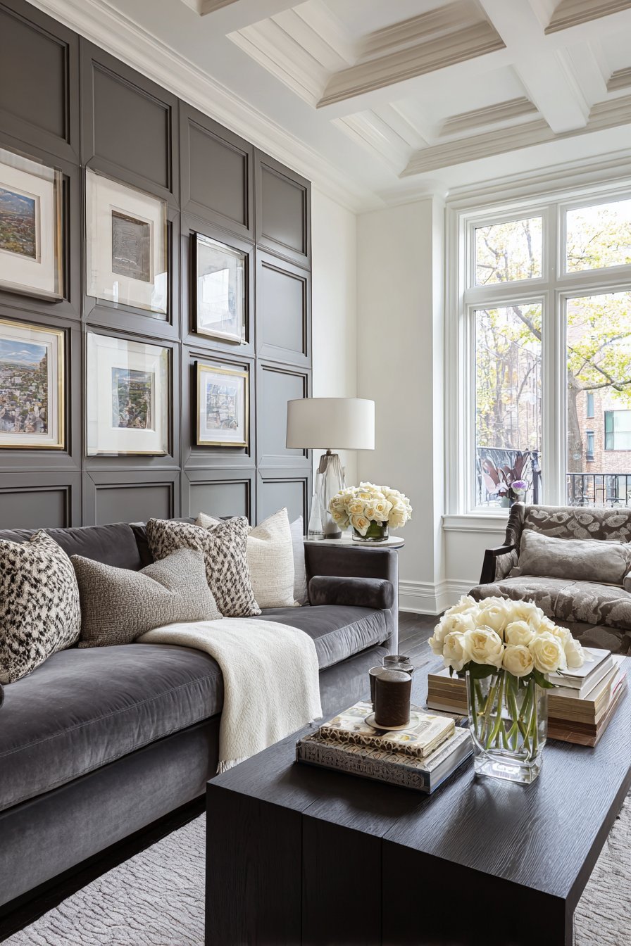 Two-Tone Picture Frame Molding Treatment