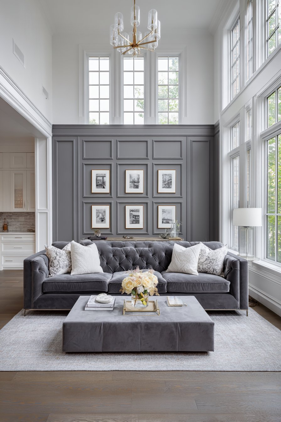 Two-Tone Picture Frame Molding Treatment