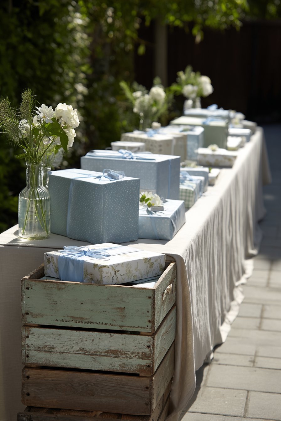 Charming Gift Table