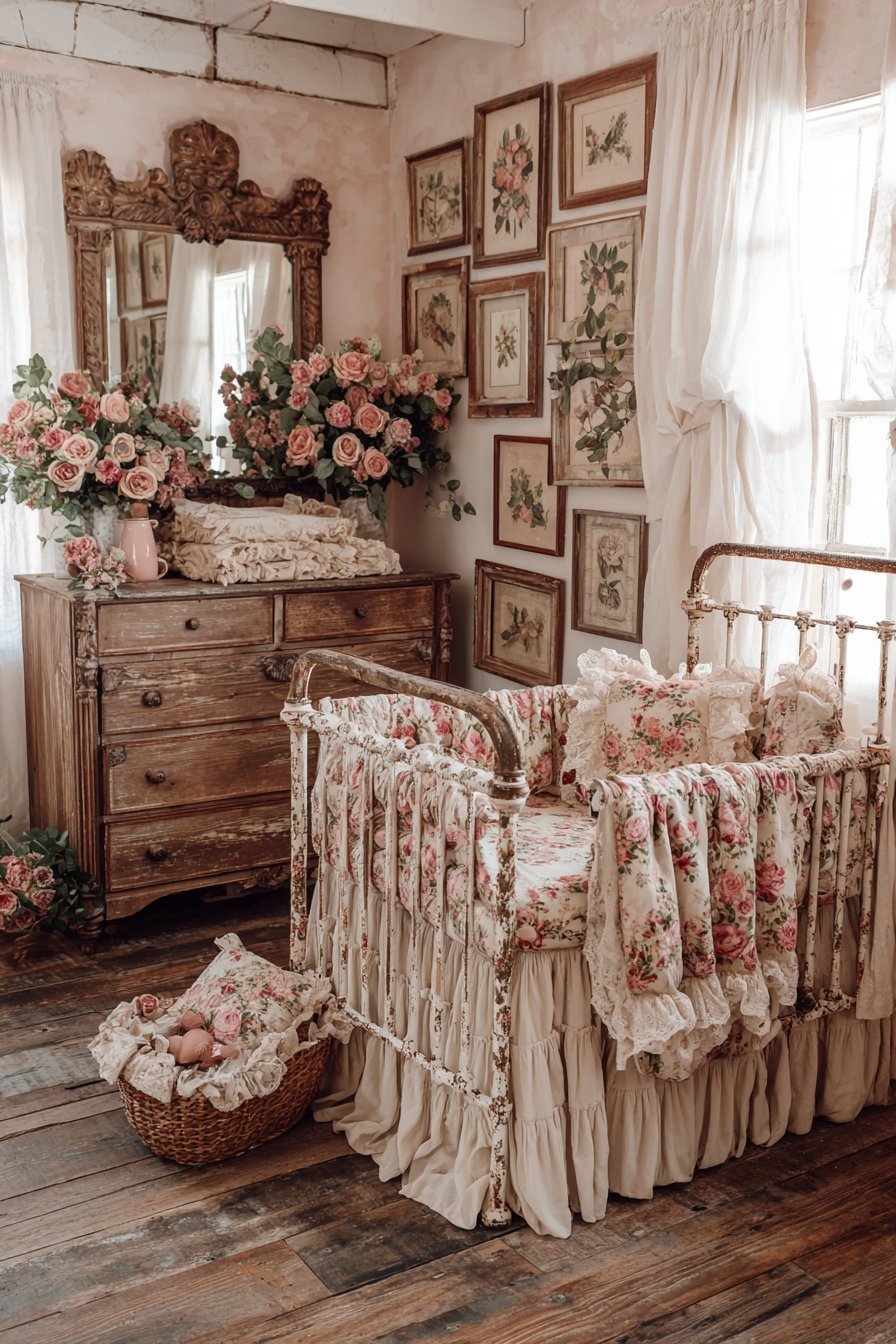 Shabby Chic with Distressed Romance
