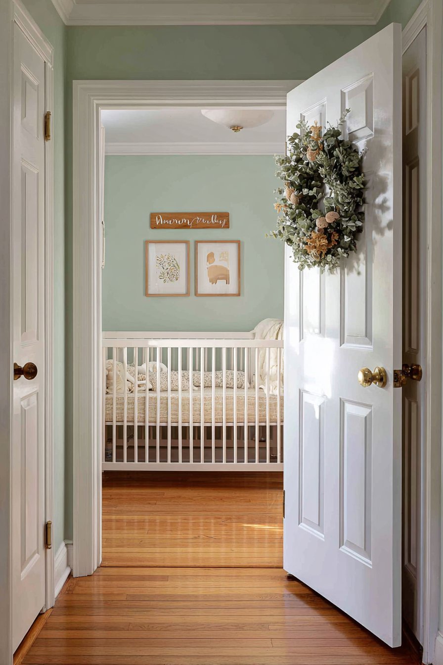 Welcoming Mint Entrance