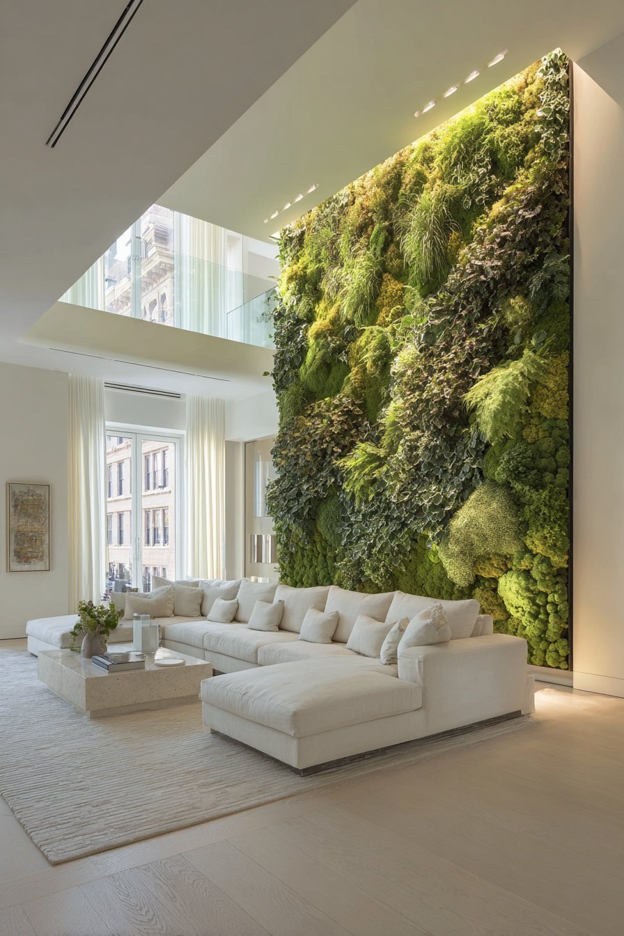 Biophilic Living Walls