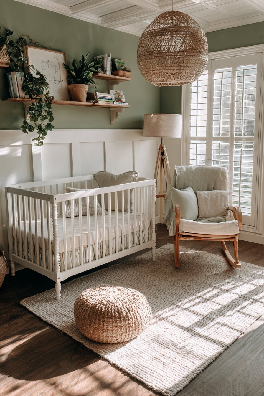 Gender-Neutral Sage Green Sanctuary