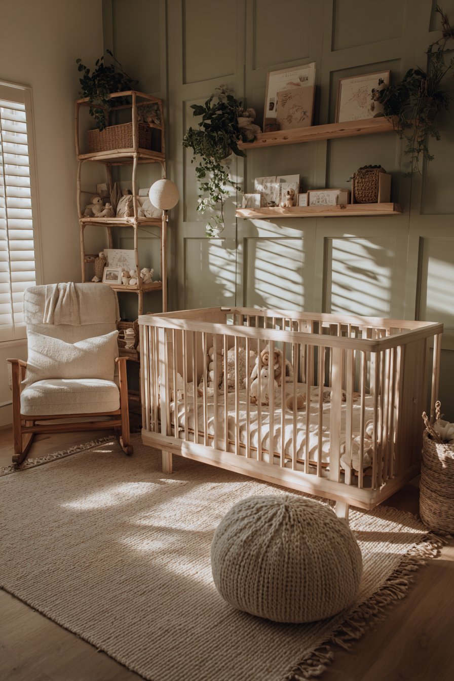 Gender-Neutral Sage Green Sanctuary