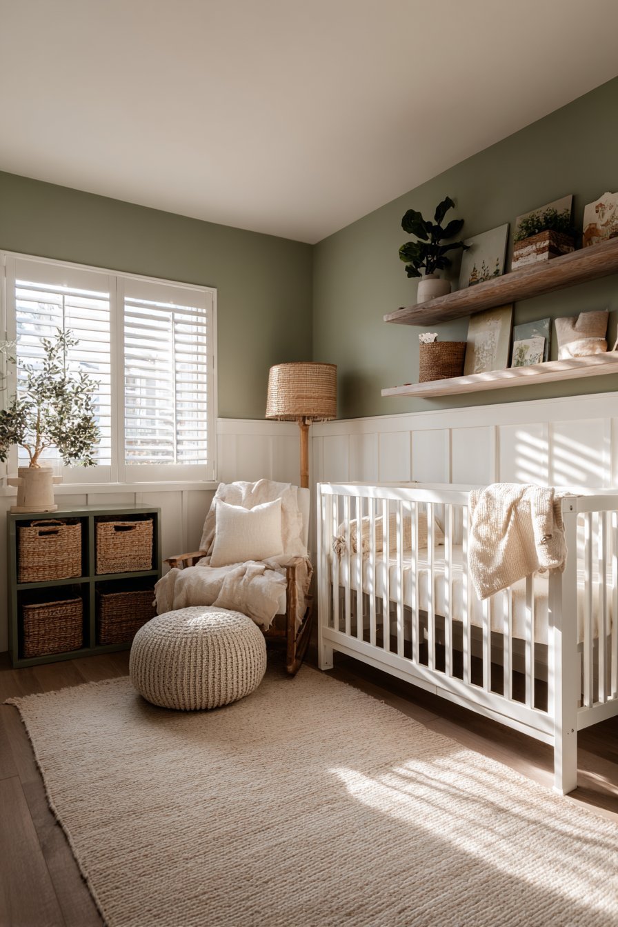 Gender-Neutral Sage Green Sanctuary