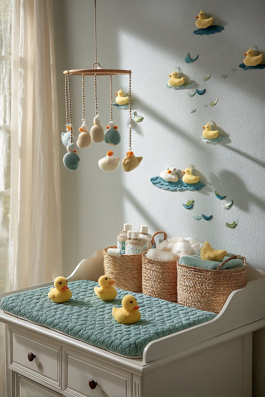 Vintage-Inspired Changing Station