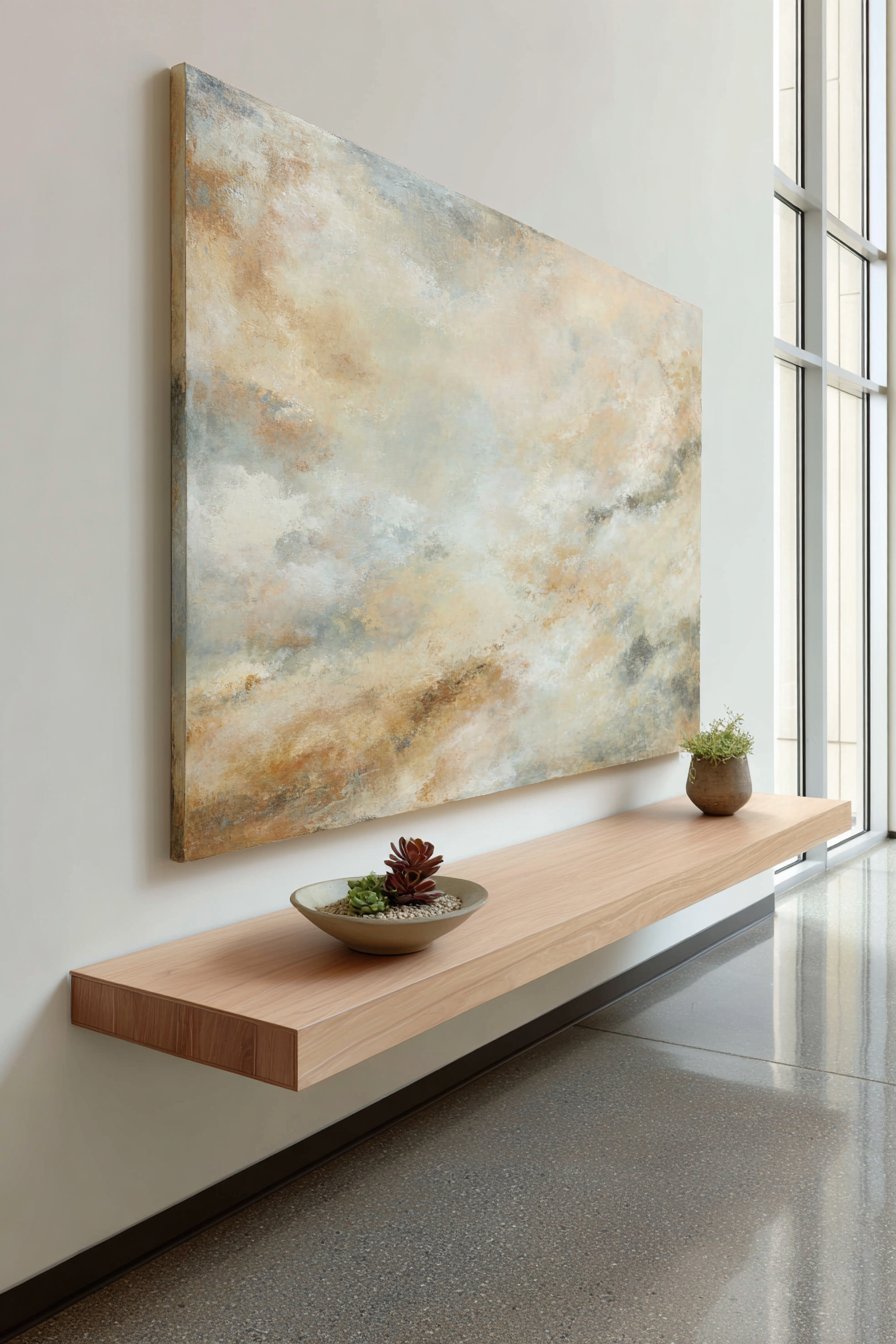 Minimalist Oversized Abstract Canvas