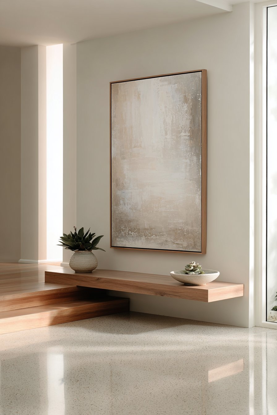 Minimalist Oversized Abstract Canvas