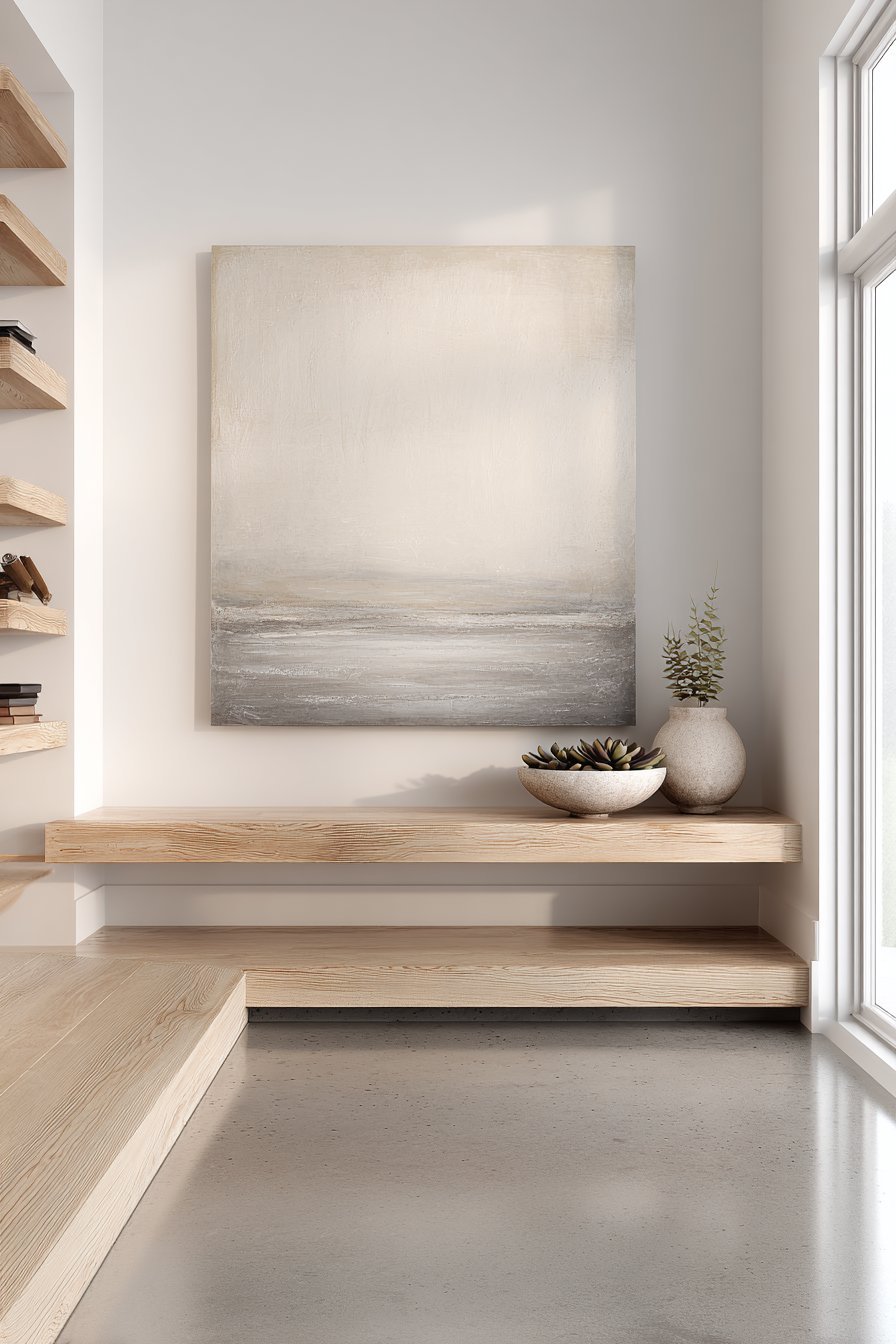 Minimalist Oversized Abstract Canvas