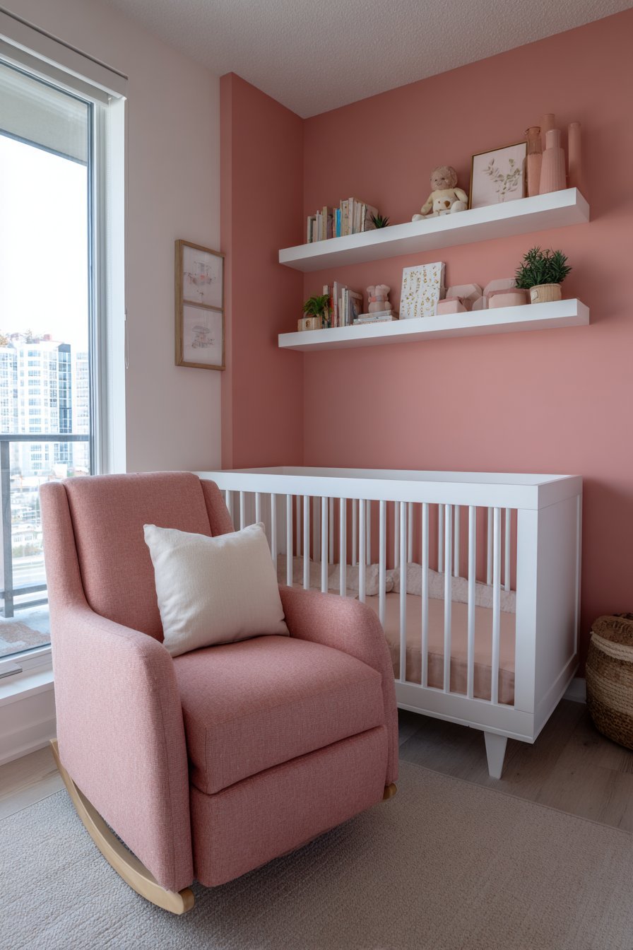 Modern Minimalist Pink Retreat