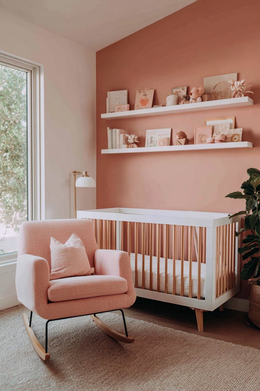 Modern Minimalist Pink Retreat