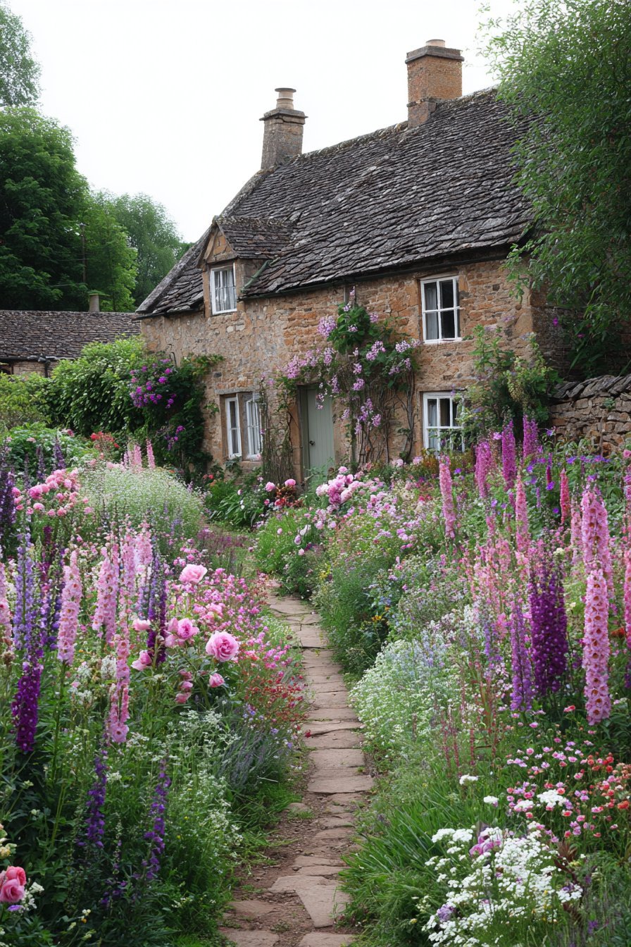 A Wildflower Meadow or Cottage Flower Border