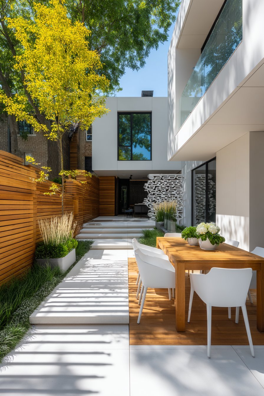 Install a Stylish Privacy Fence
