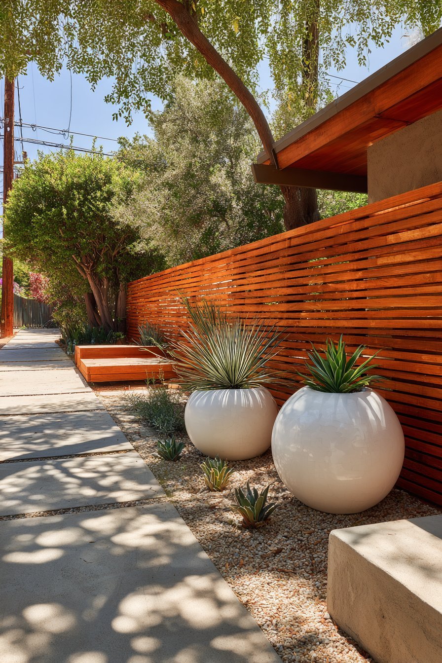 Install a Stylish Privacy Fence