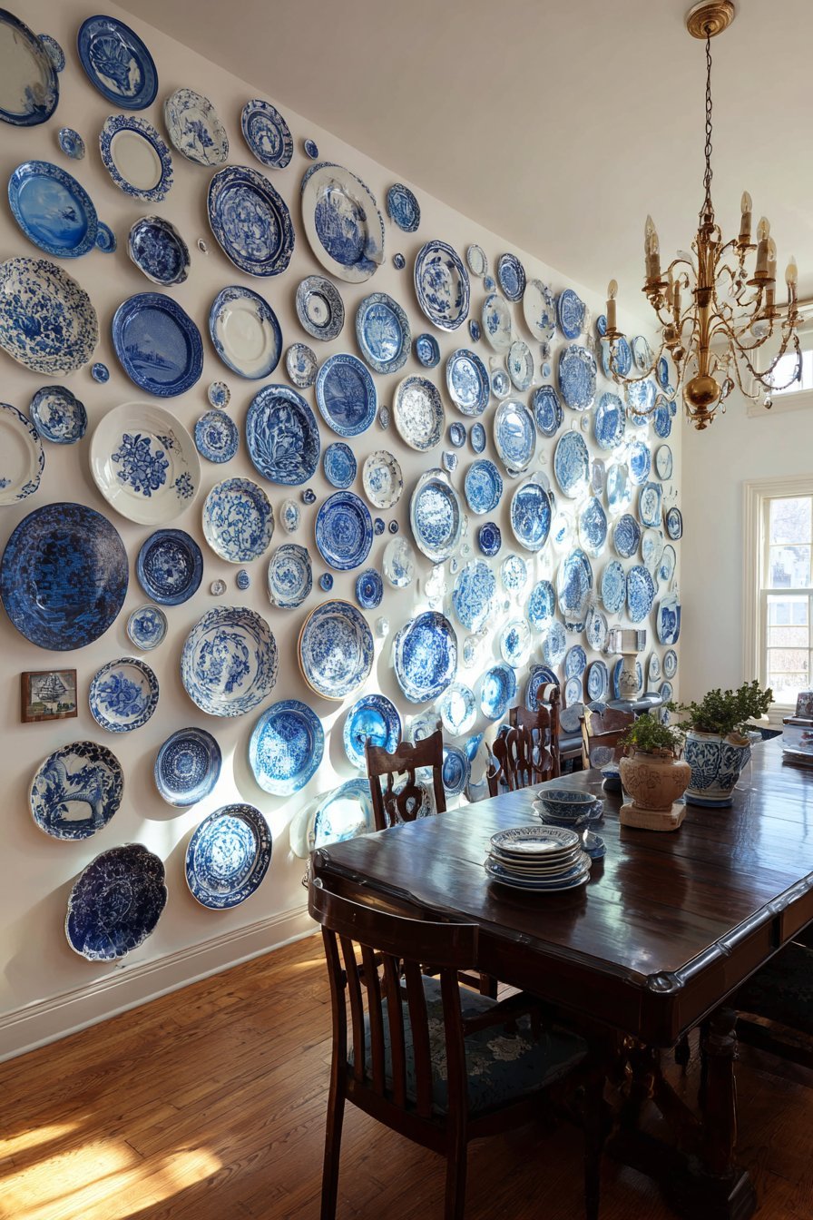Collected Plate Wall Display