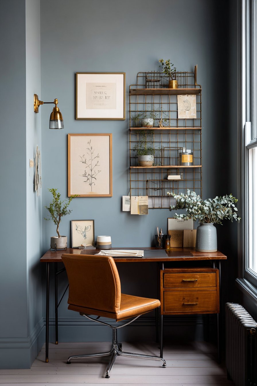 Eclectic Pegboard Organization System