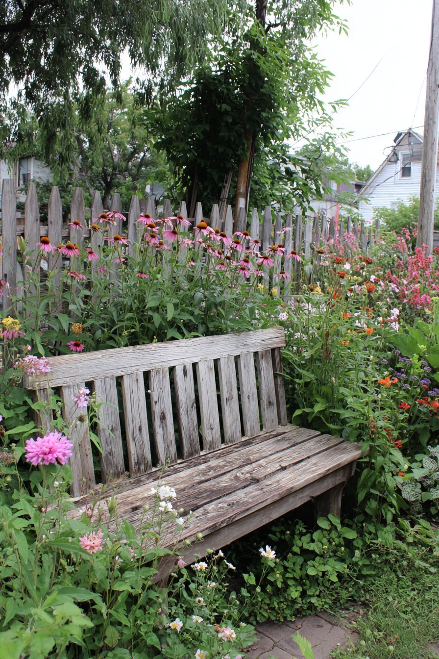 Quiet Garden Reading Nook