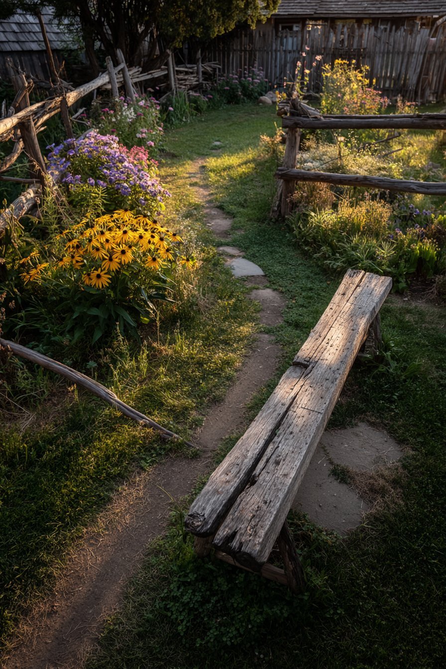 Quiet Garden Reading Nook