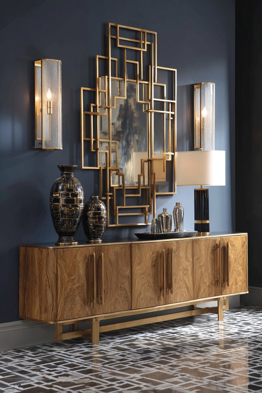 Art Deco Geometric Glamour