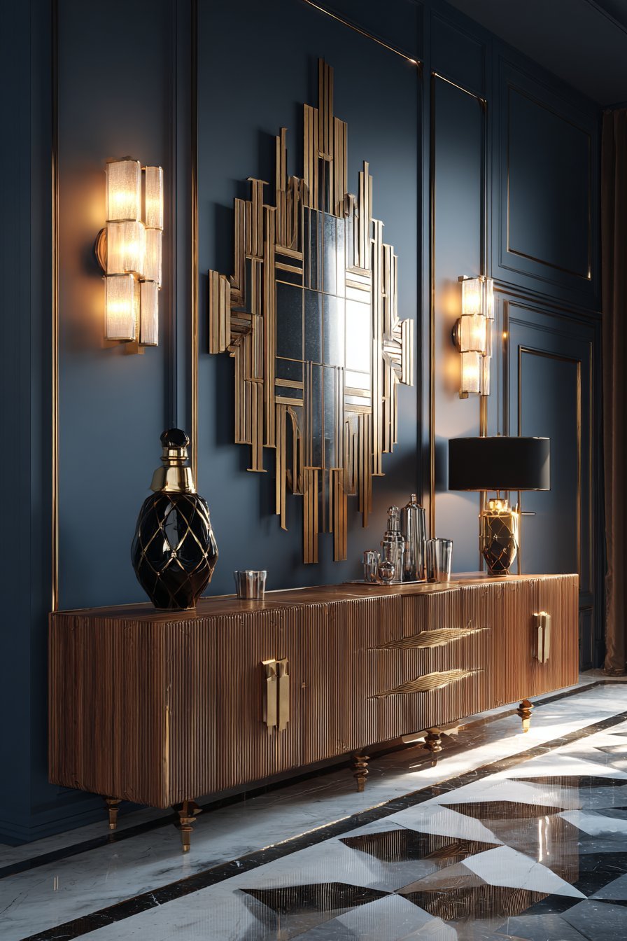 Art Deco Geometric Glamour