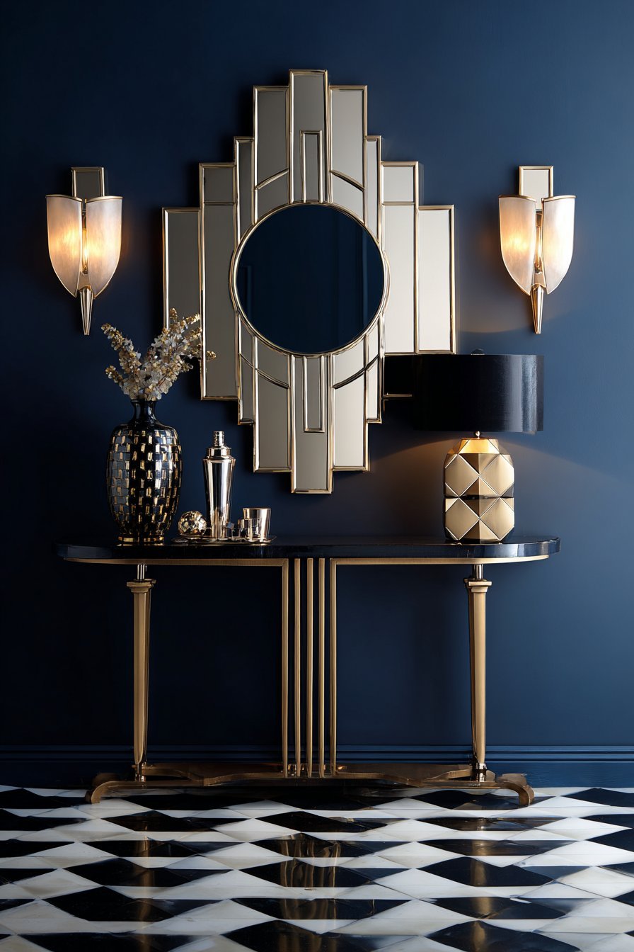 Art Deco Geometric Glamour