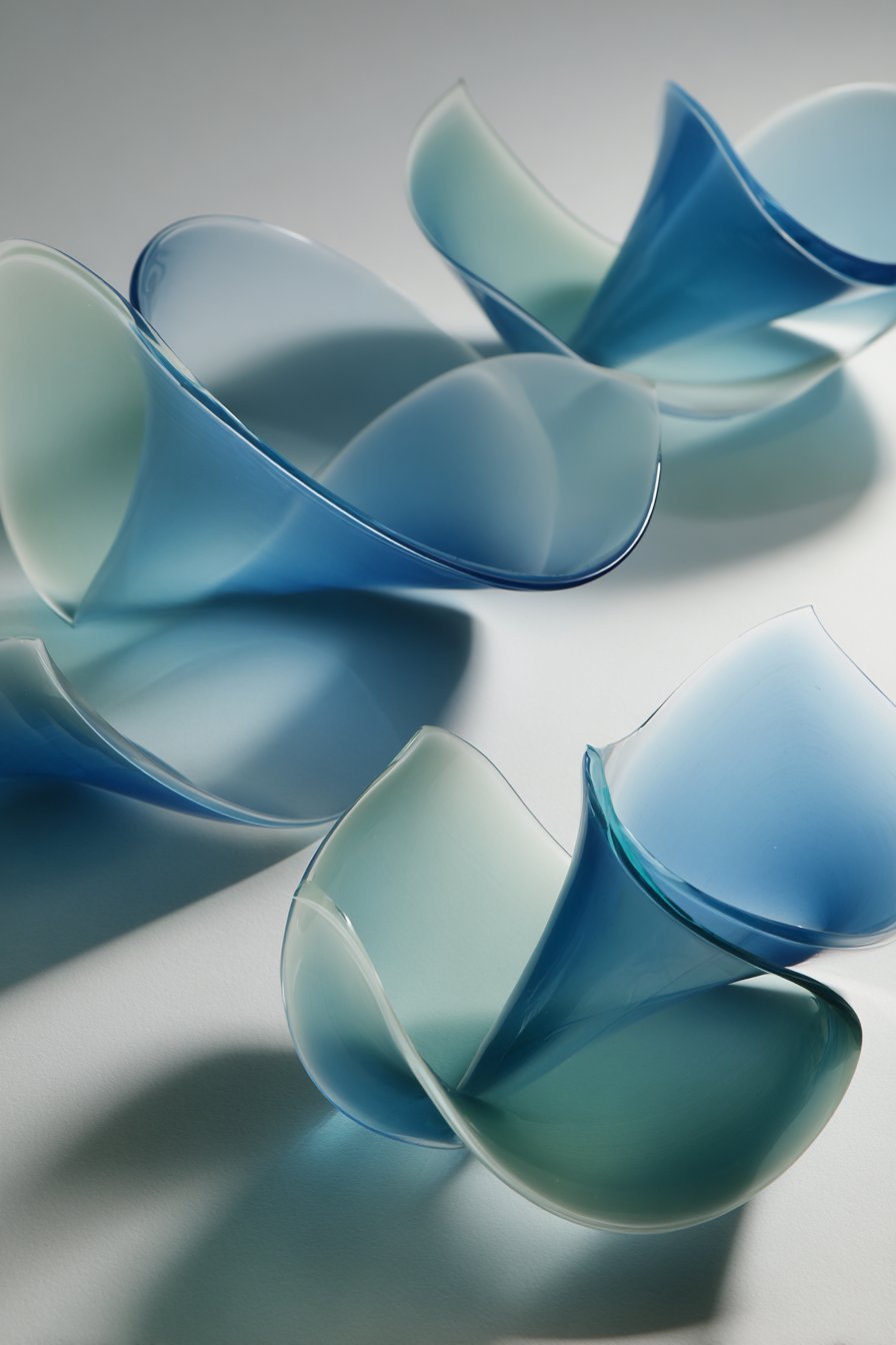 Blown Glass Sculpture Installation