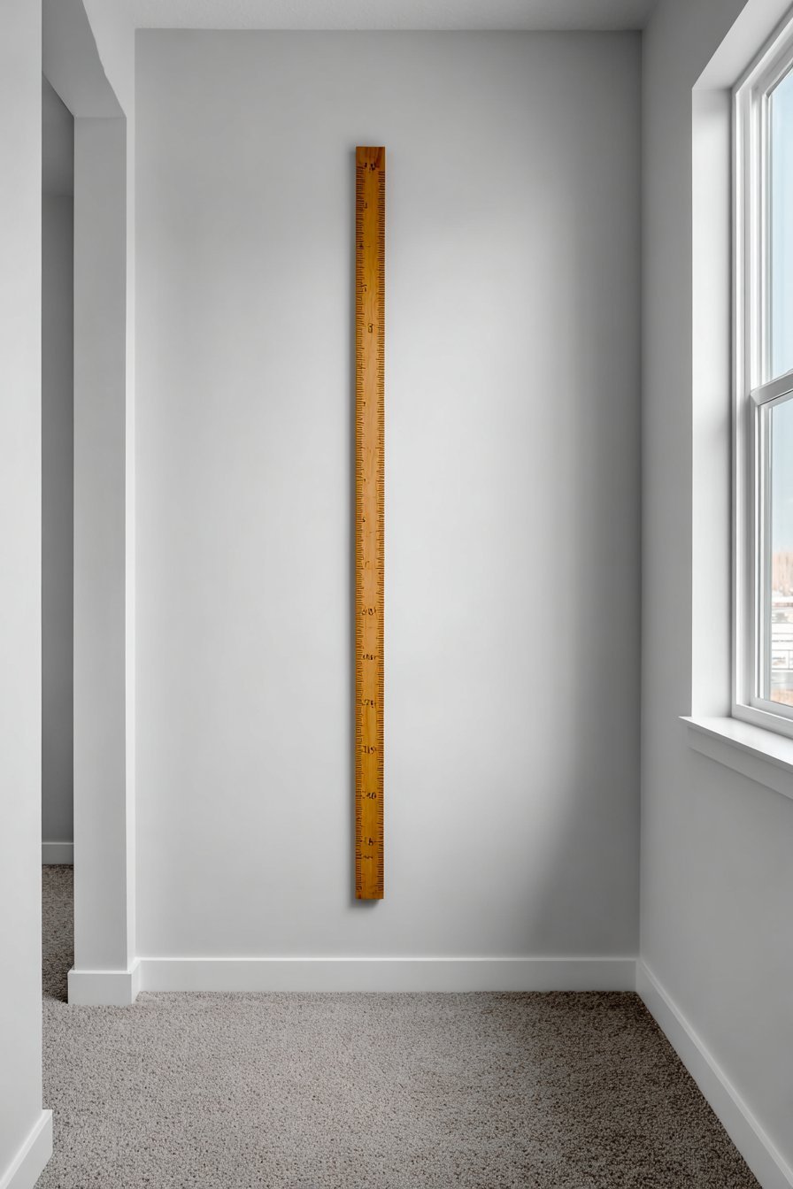 Traditional Growth Chart Measuring Stick