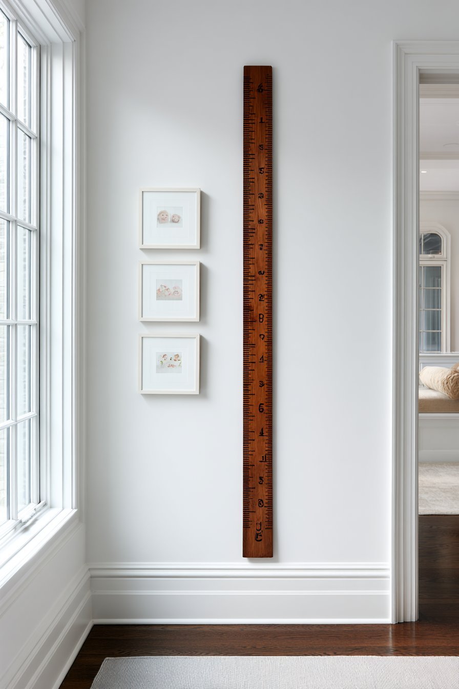 Traditional Growth Chart Measuring Stick