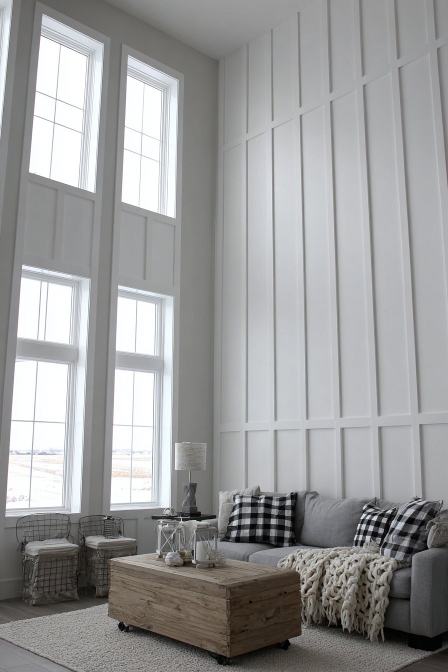 Board-and-Batten Architectural Treatment