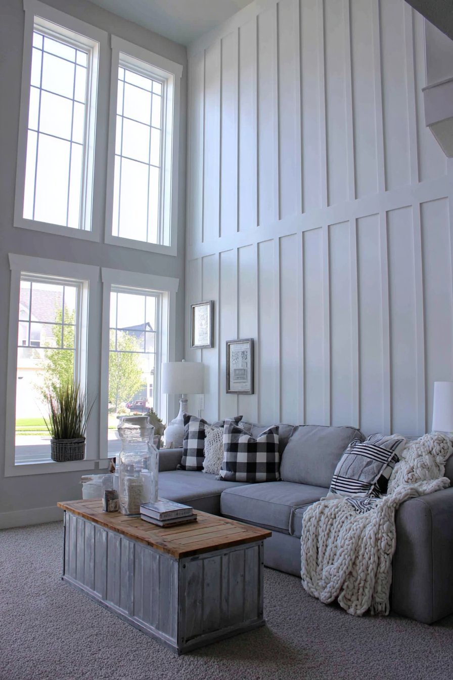 Board-and-Batten Architectural Treatment