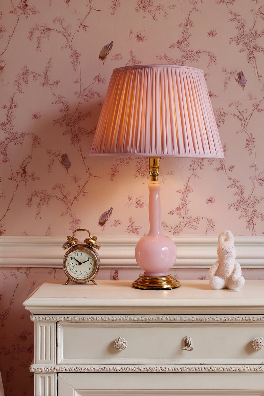 Opaline Glass Lamp Night Lighting