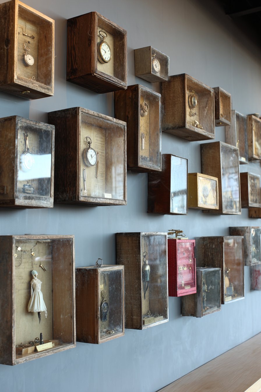 Shadow Box Curiosity Display Gallery