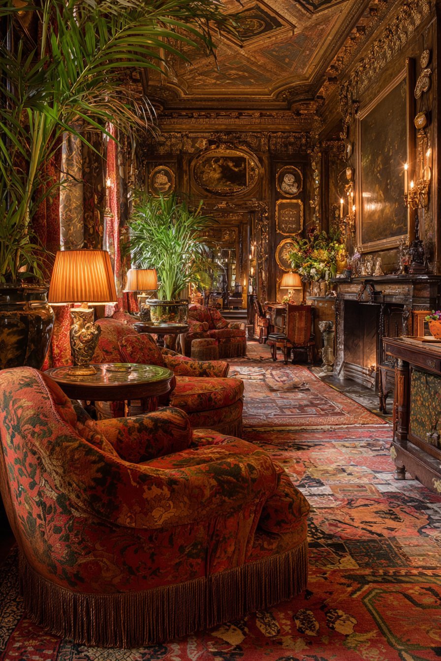 Maximalist Salon-Style Gallery Wall