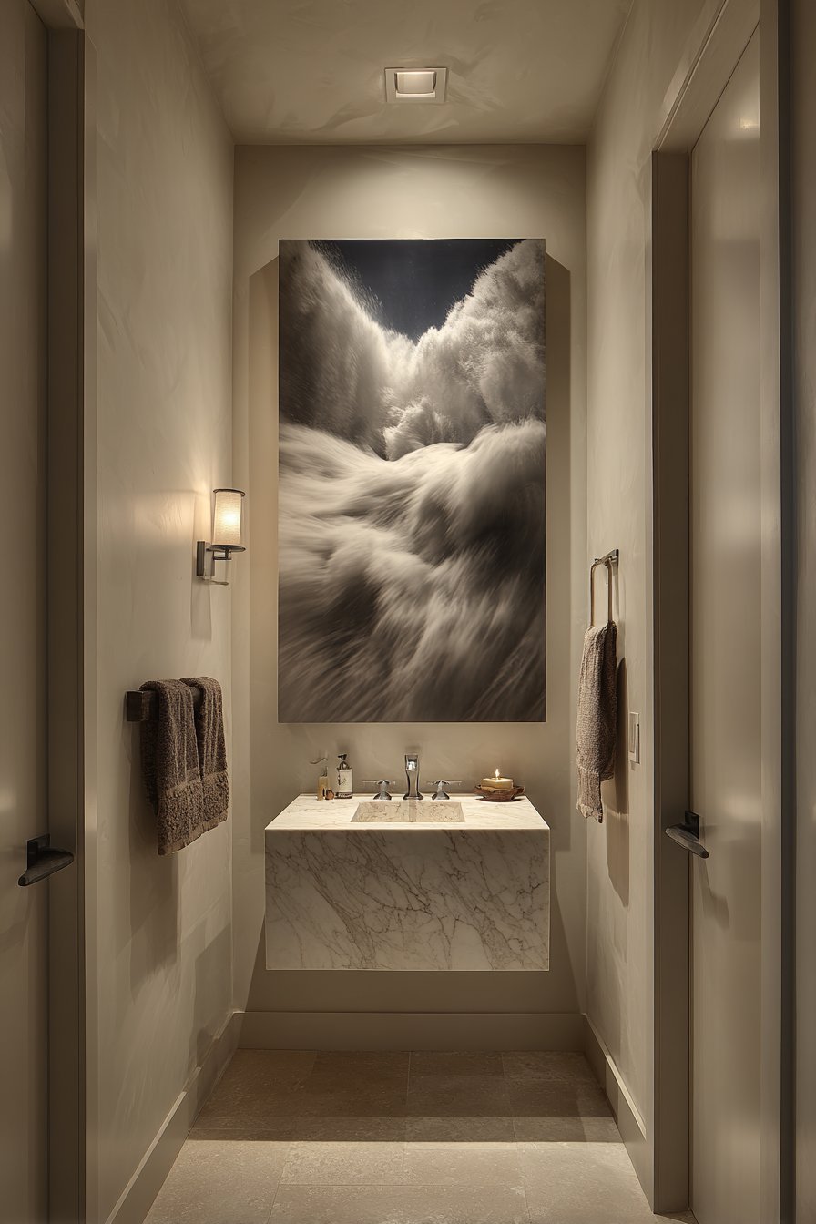 Dramatic Ocean Wave Photography Statement