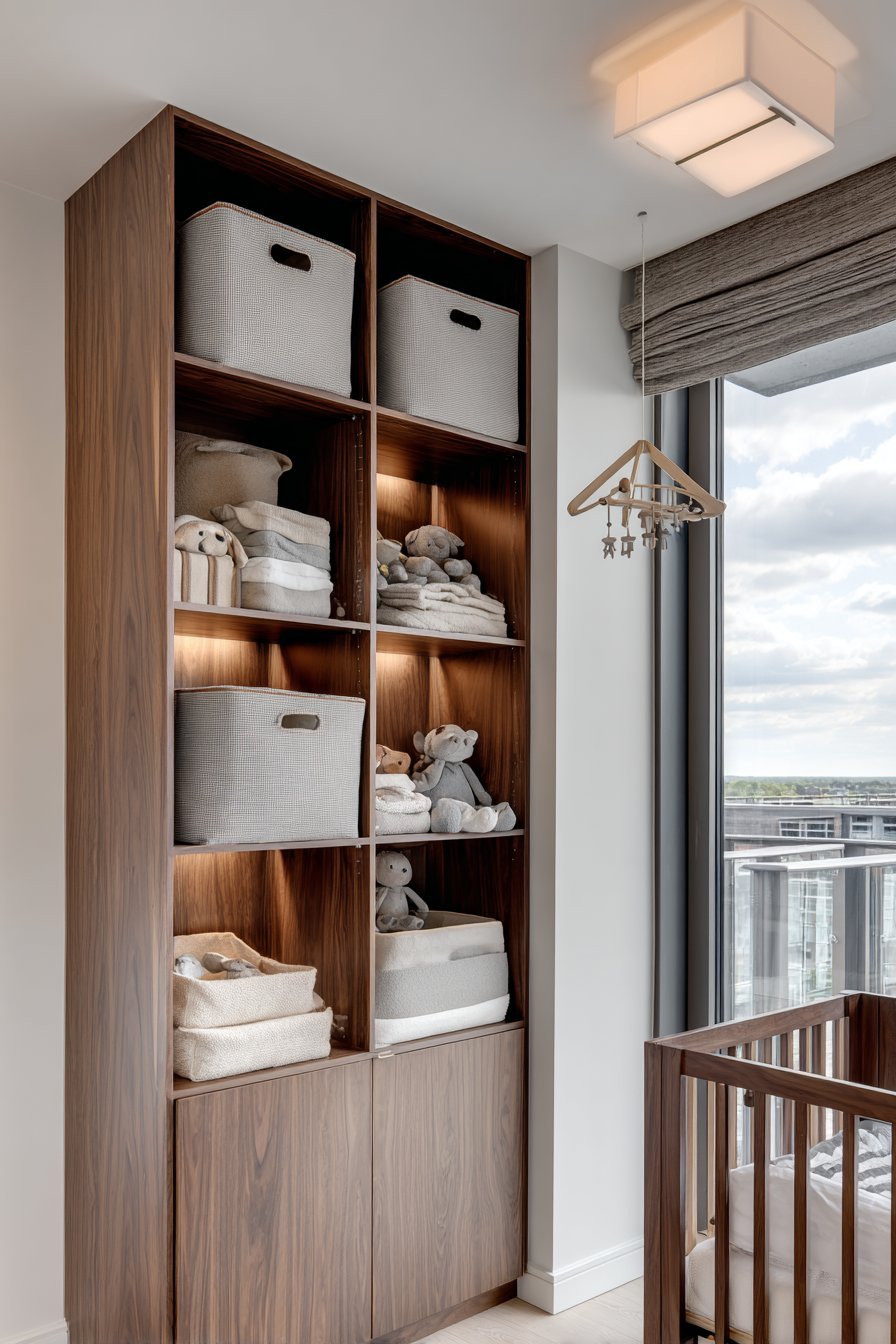 Modern Walnut Storage Haven